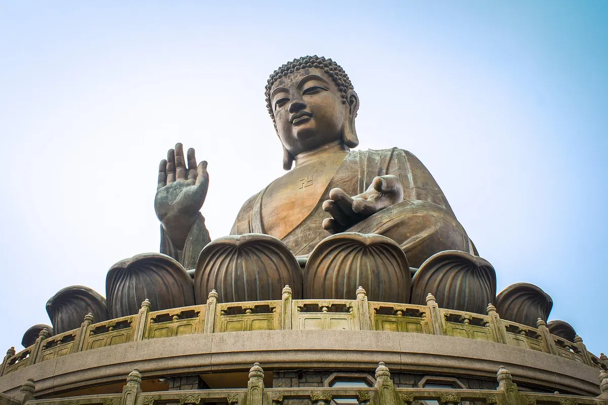 hong kong, lantau island, buddha, religion, temple, statue, buddha purnima, landmark, china, travel